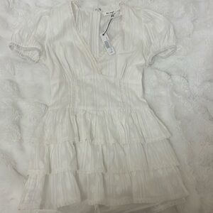 white boutique dress